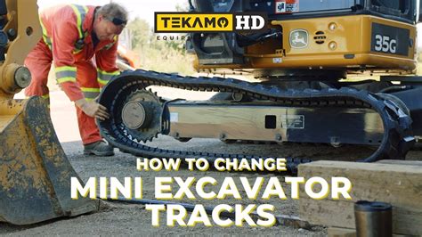 how to get mini excavator track back on|track back for mini excavators.